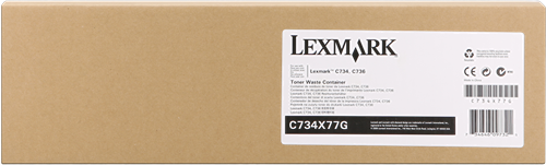 LEXMARK ORIGINAL - Lexmark C734X77G - Réceptacle poudre de toner usagé